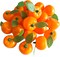 20pcs Mini Artificial Orange Birthday Fake Fruit Model Realistic Artificial Fruits